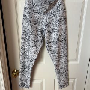 Soulcycle Snakeskin Leggings